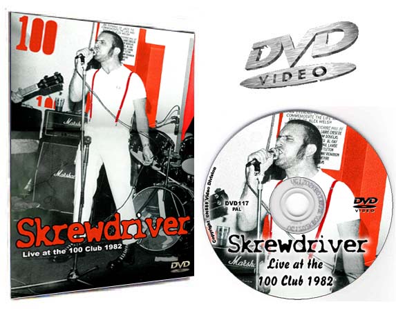 Skrewdriver Live at the 100 Club 1982 - Click Image to Close